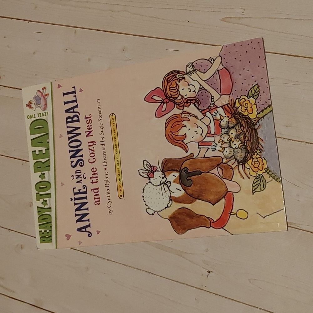 Annie And Snowball And The Cozy Nest Children Easy Reader Book Cynthia Rylant